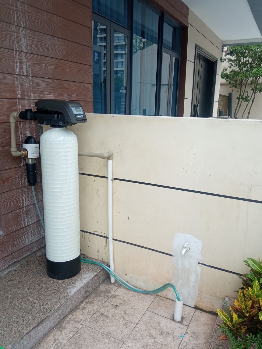 惠州碧桂園客戶安裝 前置過(guò)濾器+中央凈水器案例(圖2)